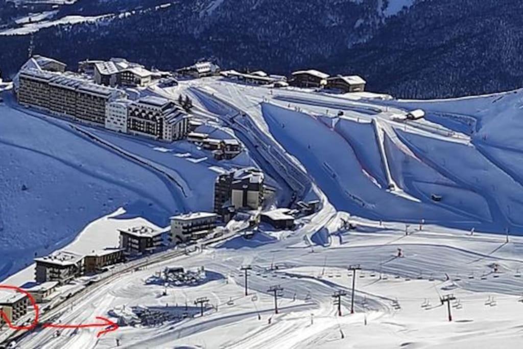 Appartement Vue Panoramique Sur Les Pyrenees à Saint-Lary-Soulan Extérieur photo